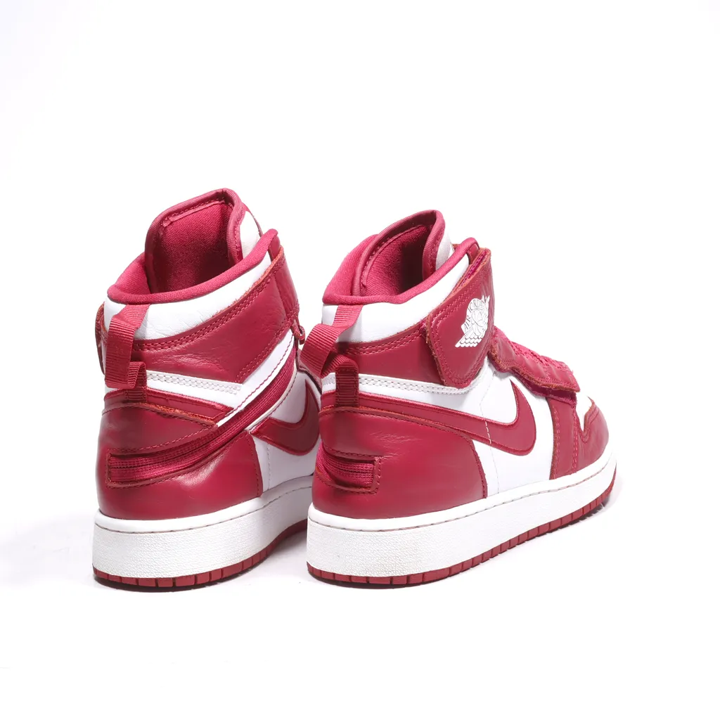 Air Jordan 1 High Flyease High-Top Sneakers Leather Red Color For Women