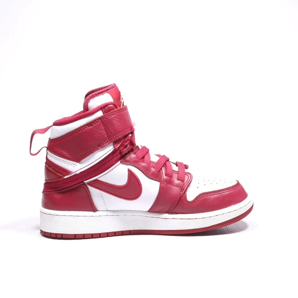 Air Jordan 1 High Flyease High-Top Sneakers Leather Red Color For Women