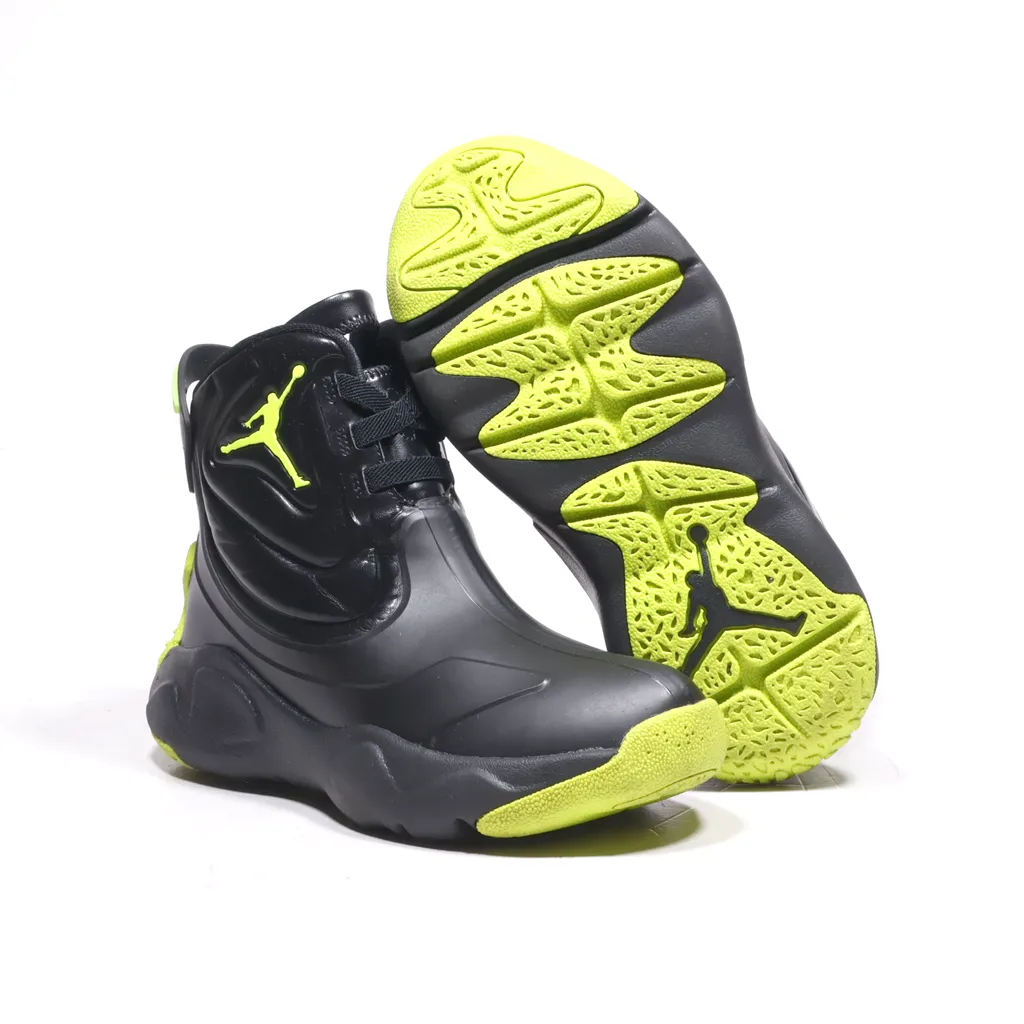 Air Jordan Drip 23 Sport Shoes Fabric Black Color For Kids