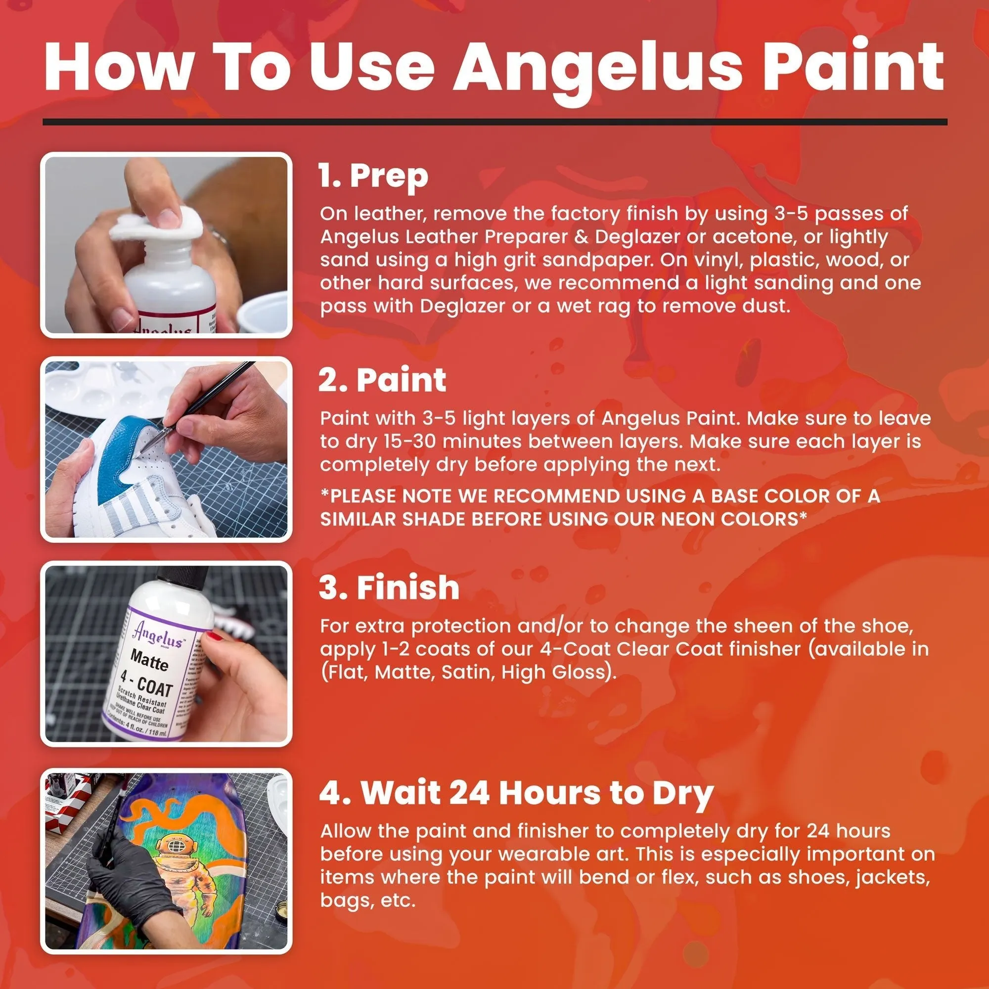Angelus Champagne Paint