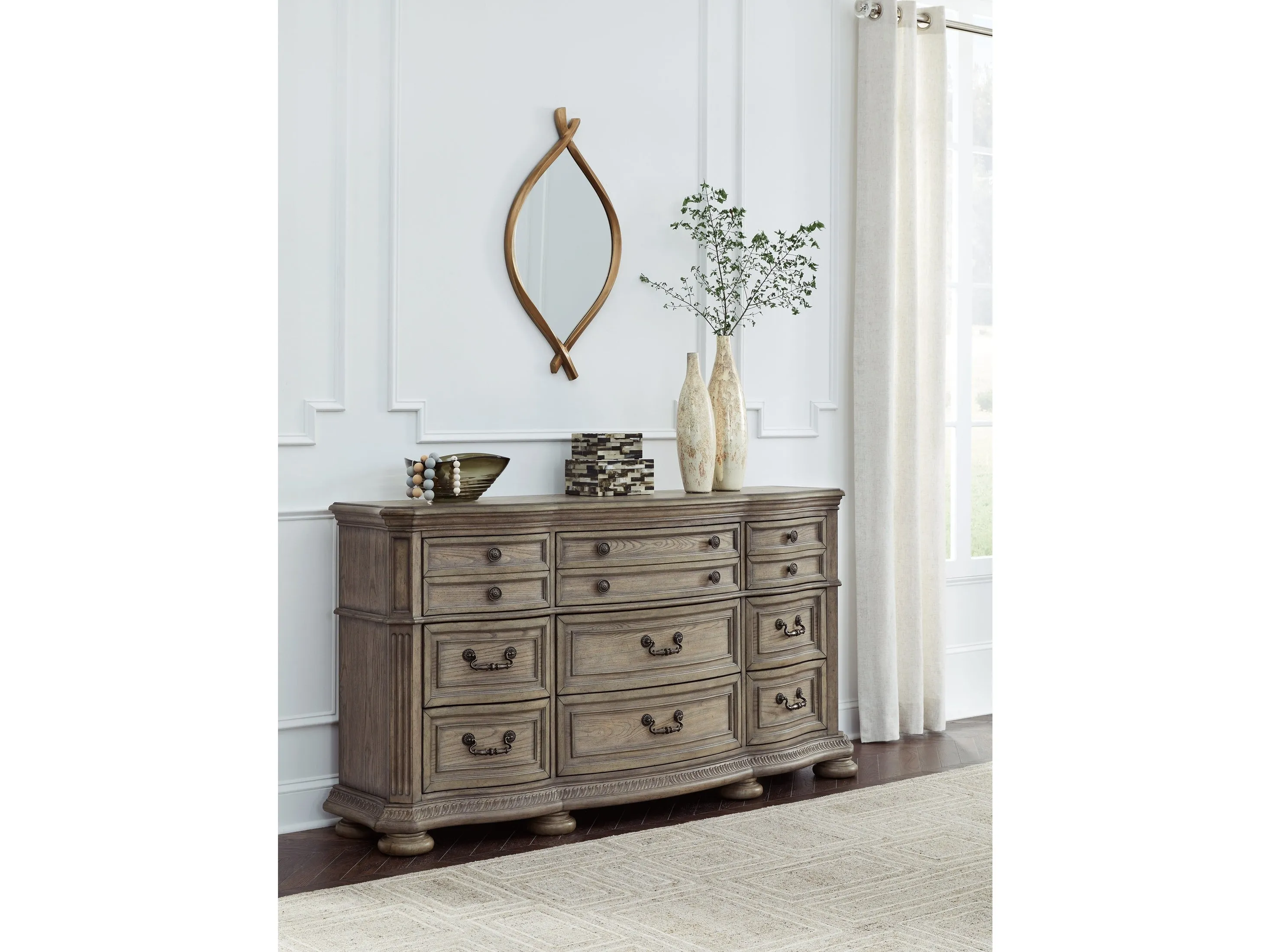 Ardenfield Light Brown Dresser