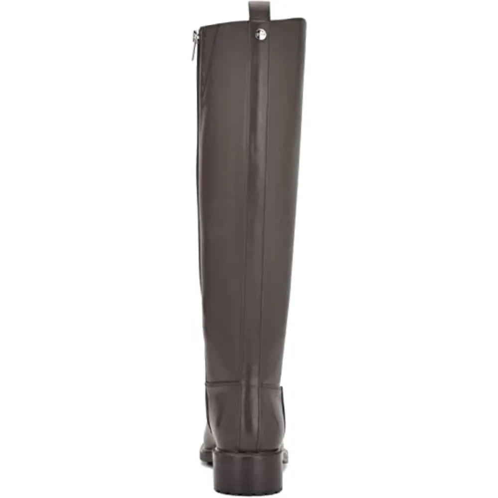 Barole 3 Dark Brown Leather Nine West Boots