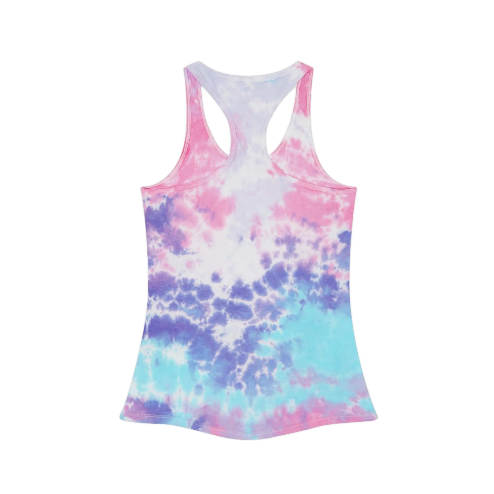Butterfly Tie Dye Racerback Tank Top