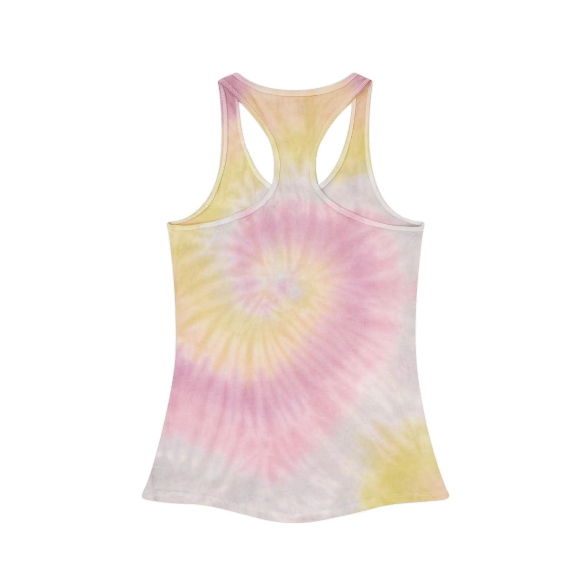 Butterfly Tie Dye Racerback Tank Top