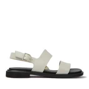 Camper Women's Edy Sandal in White Leather