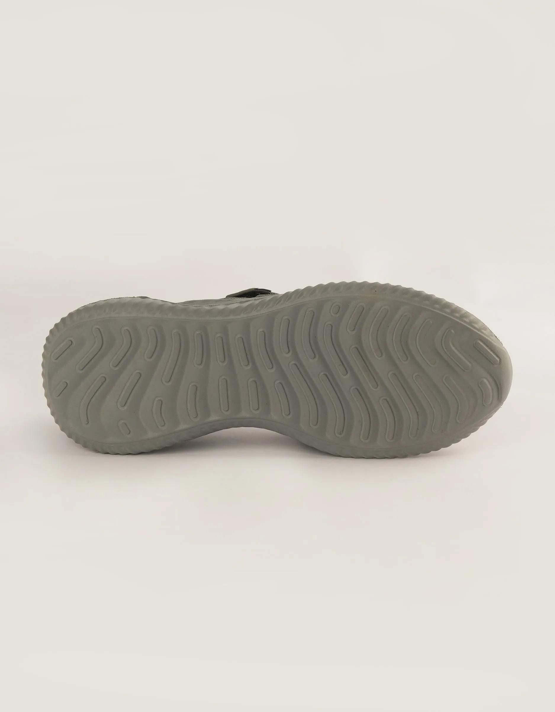 Charcoal Stride Slip-On Sneakers