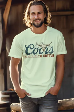 Citron Coors And Castle Western Graphic Tee
