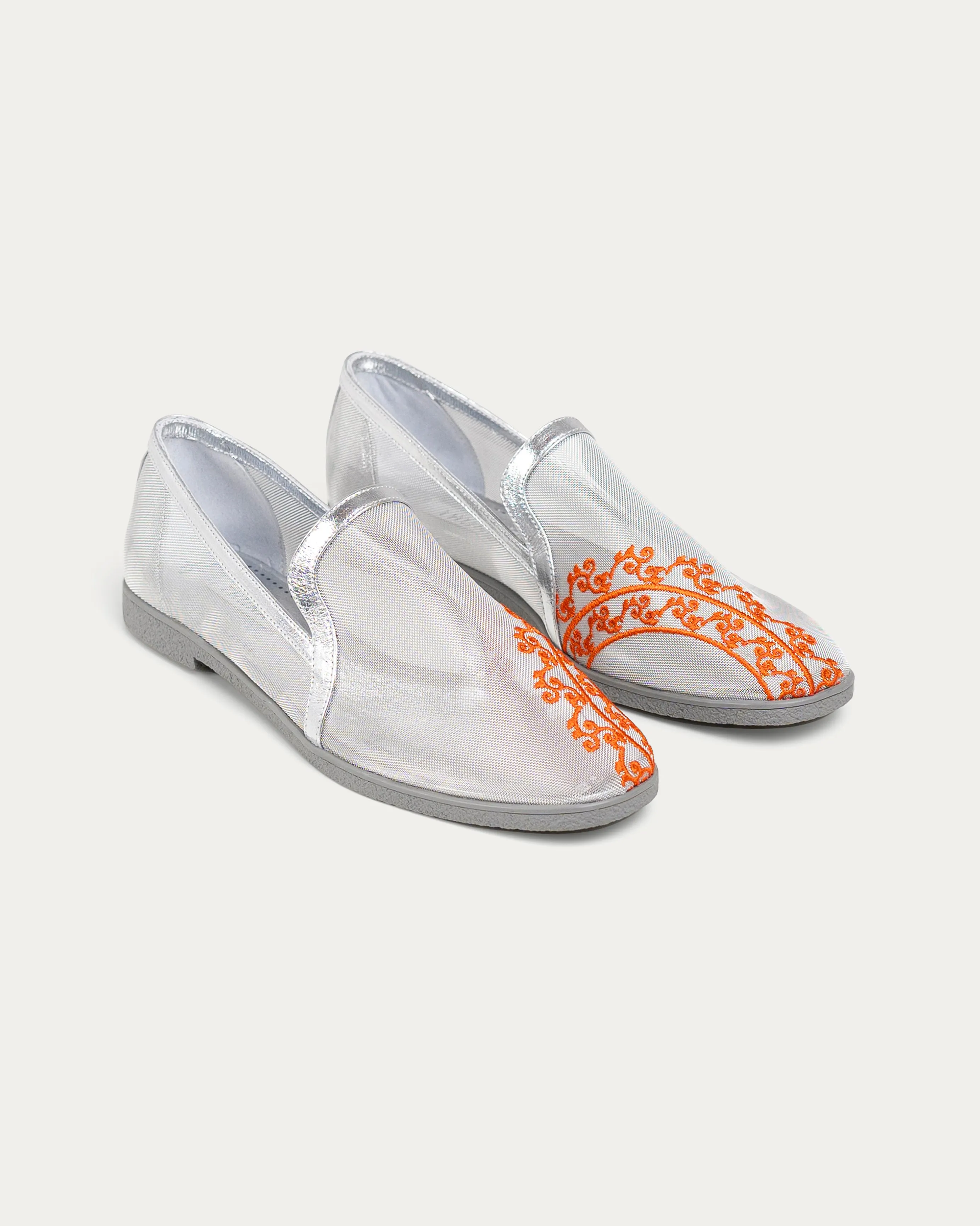 Dama silver loafer