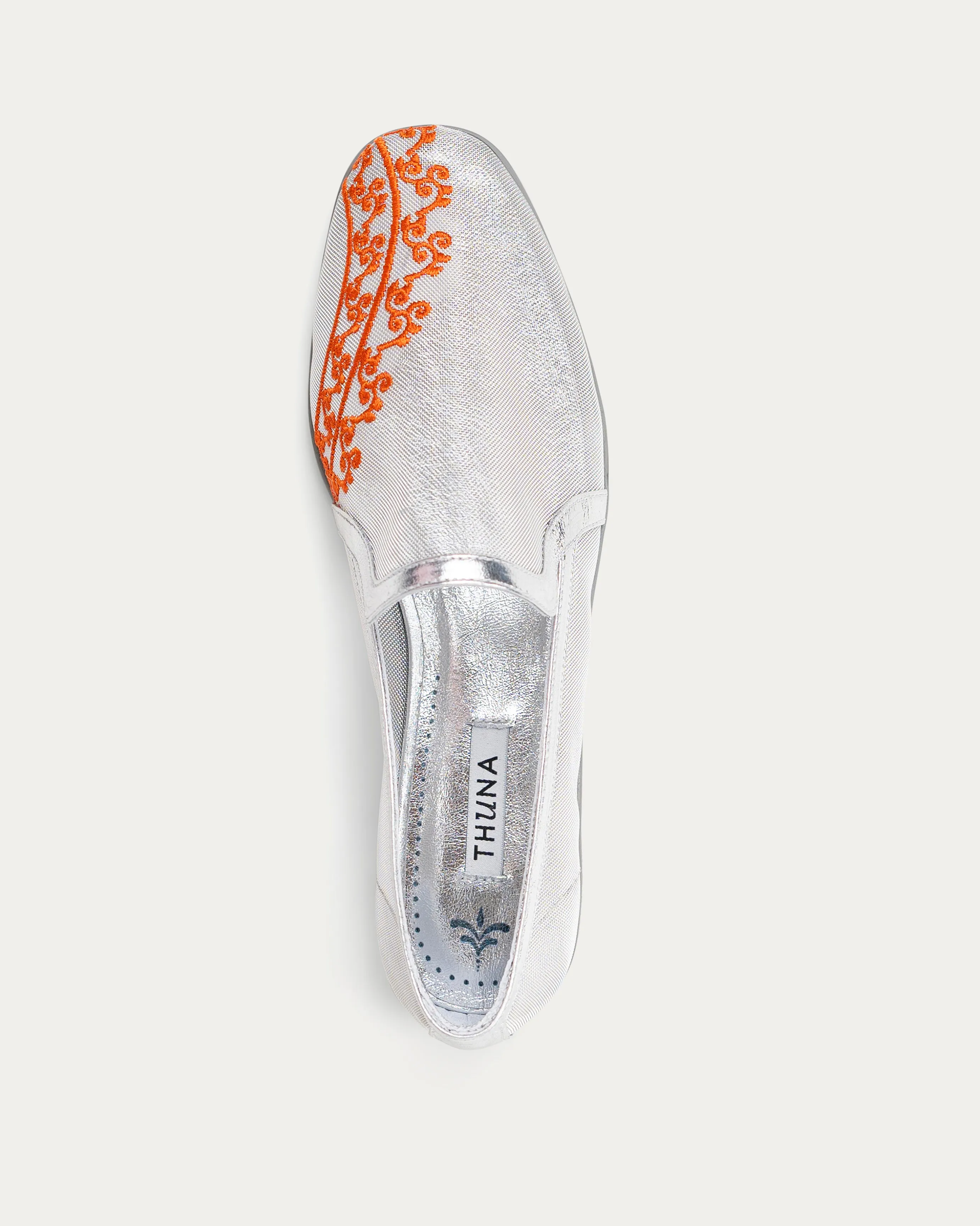 Dama silver loafer