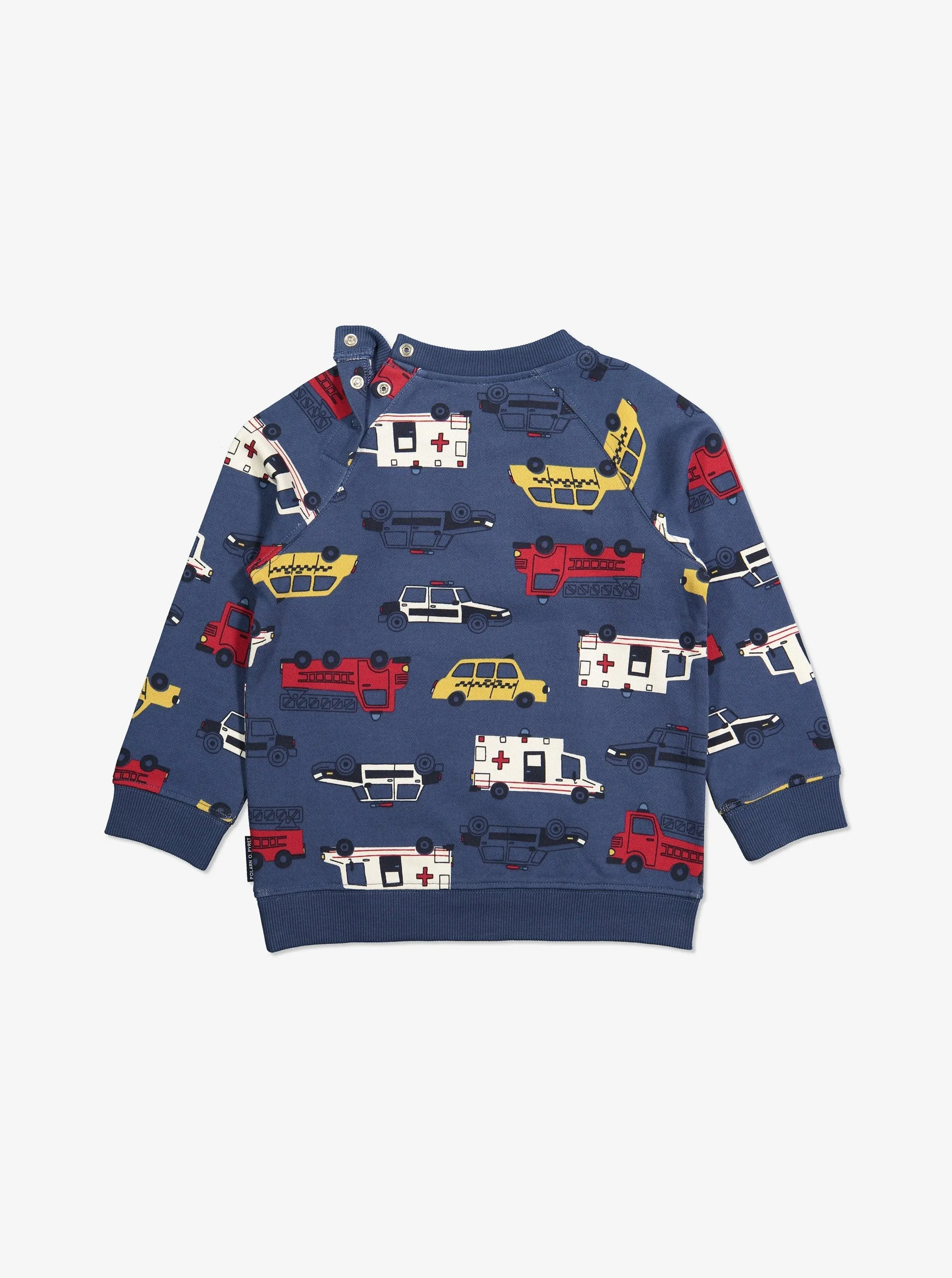 Emergency Vehicle Print Kids Sweatshirt