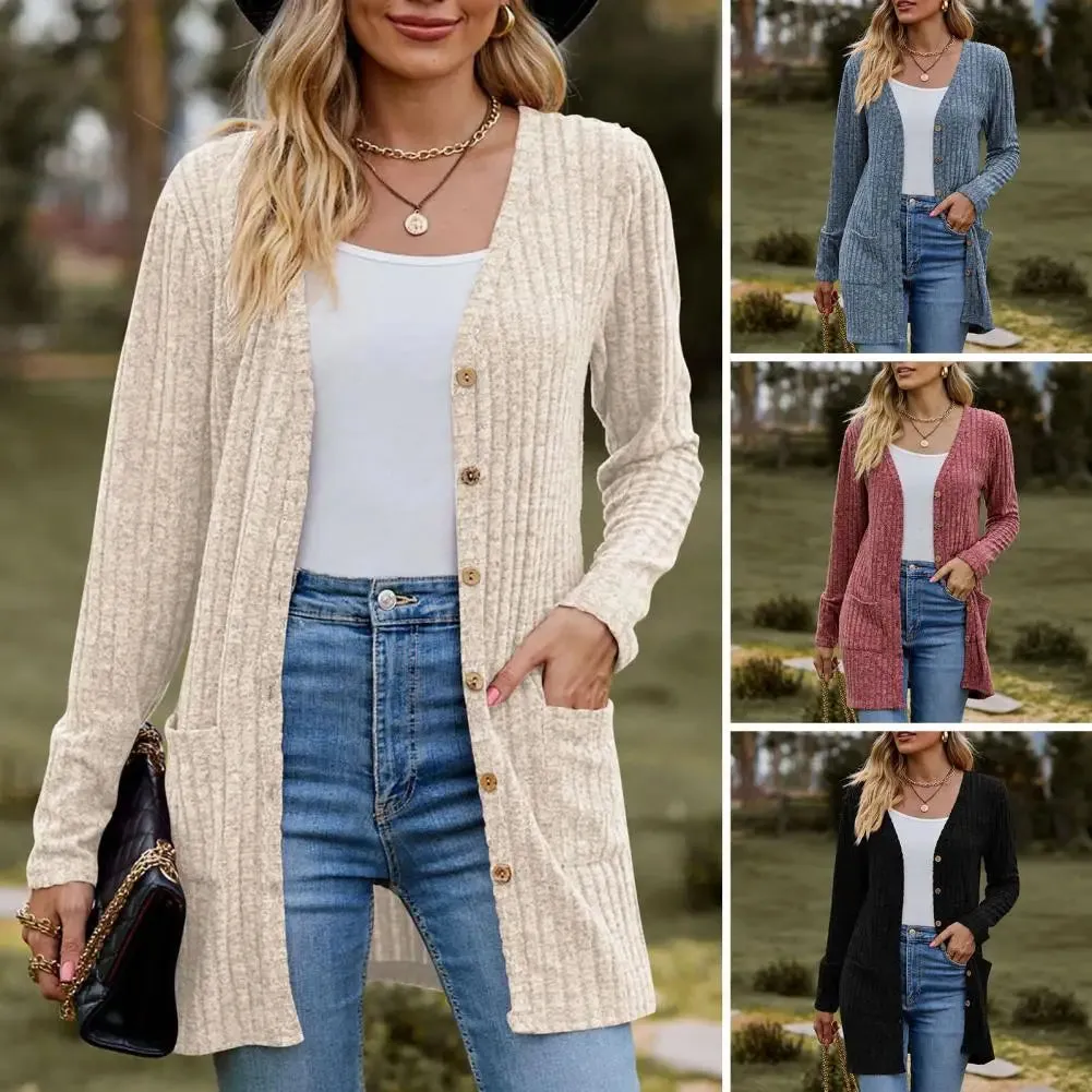 Essential Button-Up Duster Cardigan – Must-Have for All Seasons