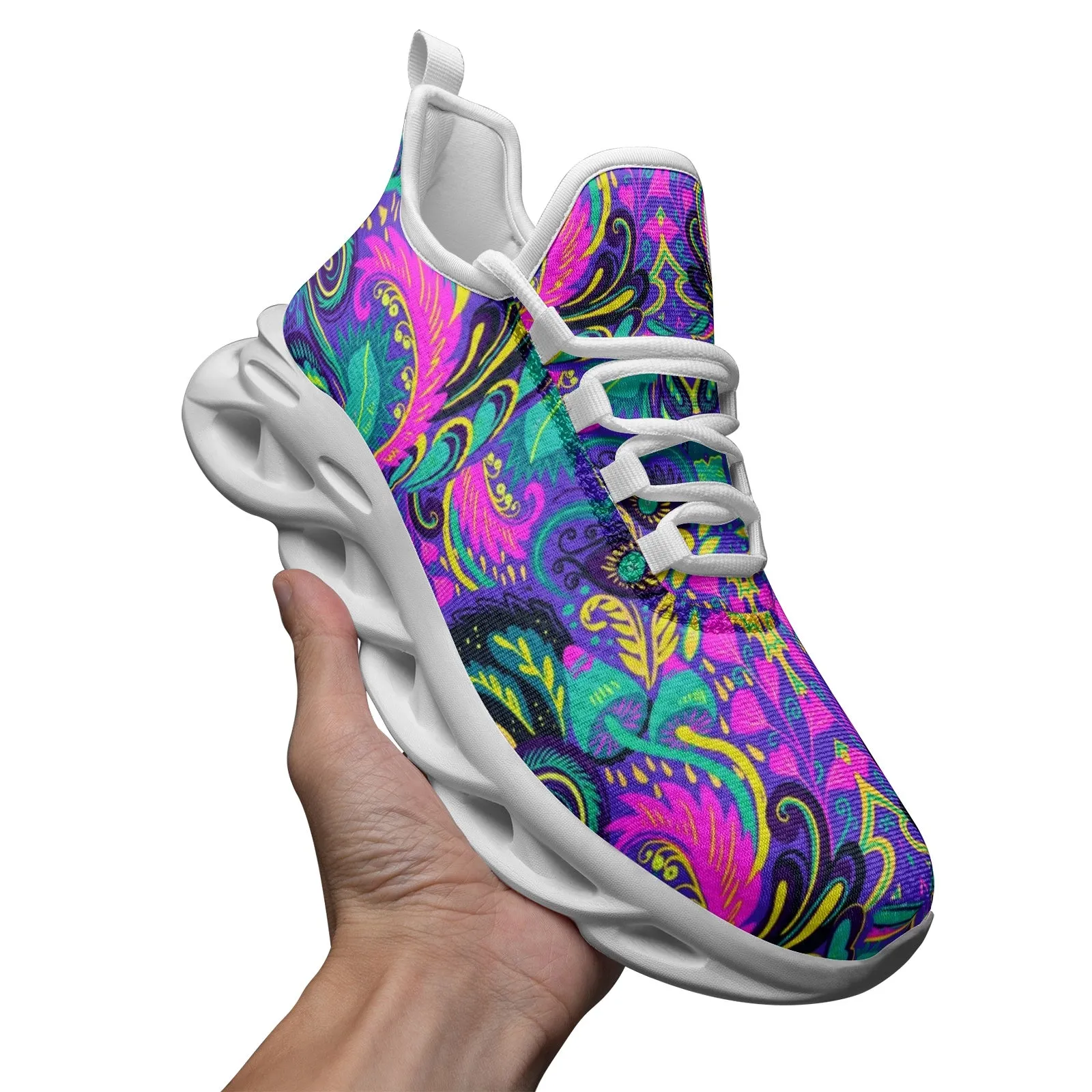 Floral Abstract Bounce Sneakers