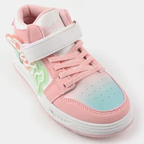 Girls Sneakers 2379-Pink
