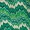Green Abstract Printed Tie Waist Strappy Midi Dress