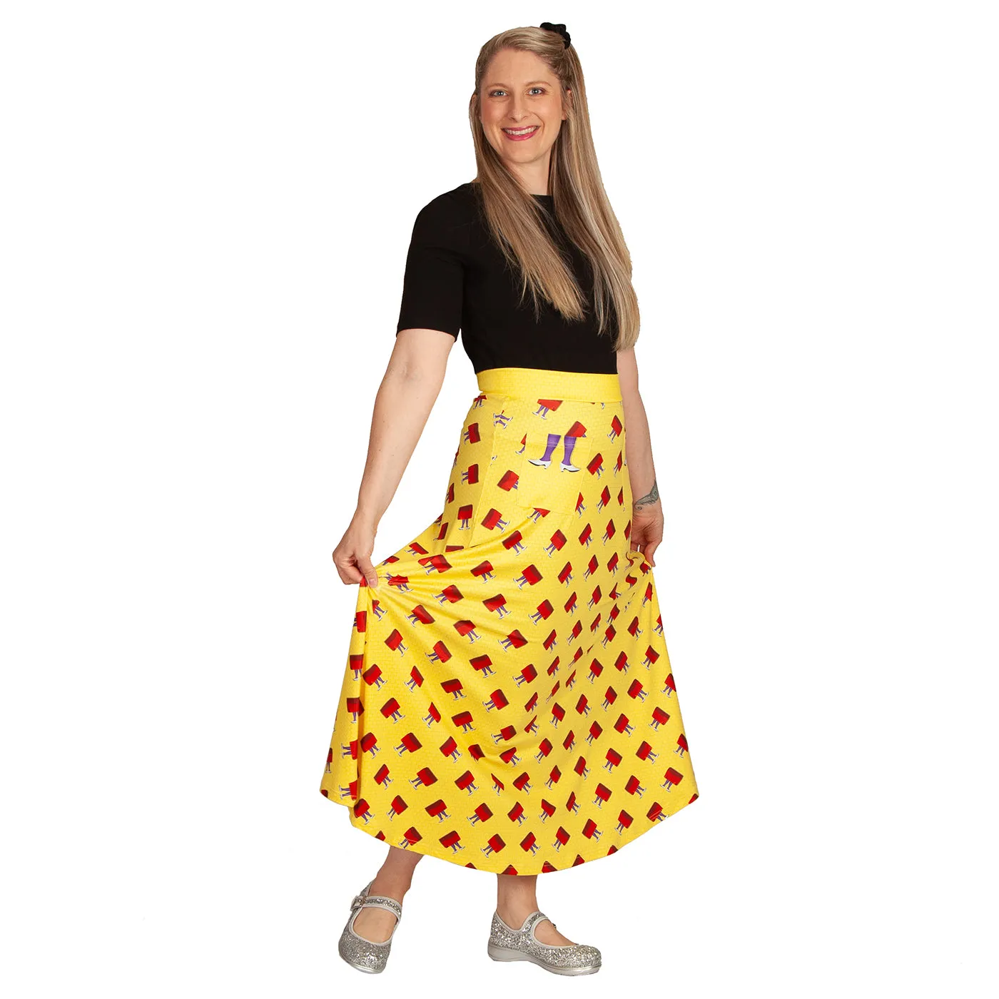Kansas Maxi Skirt With Pockets