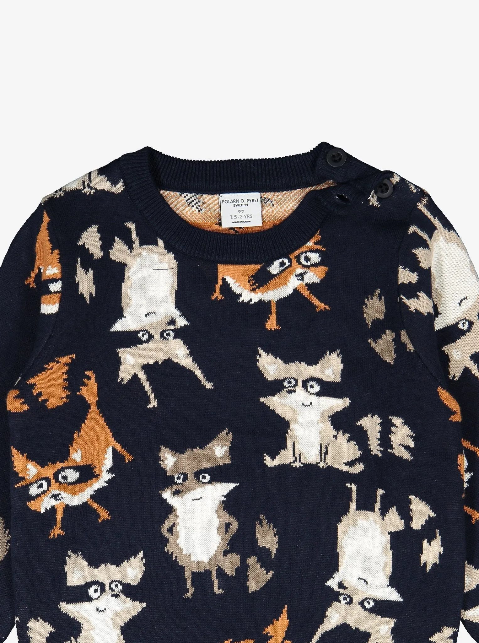 Kids Raccoon Jumper