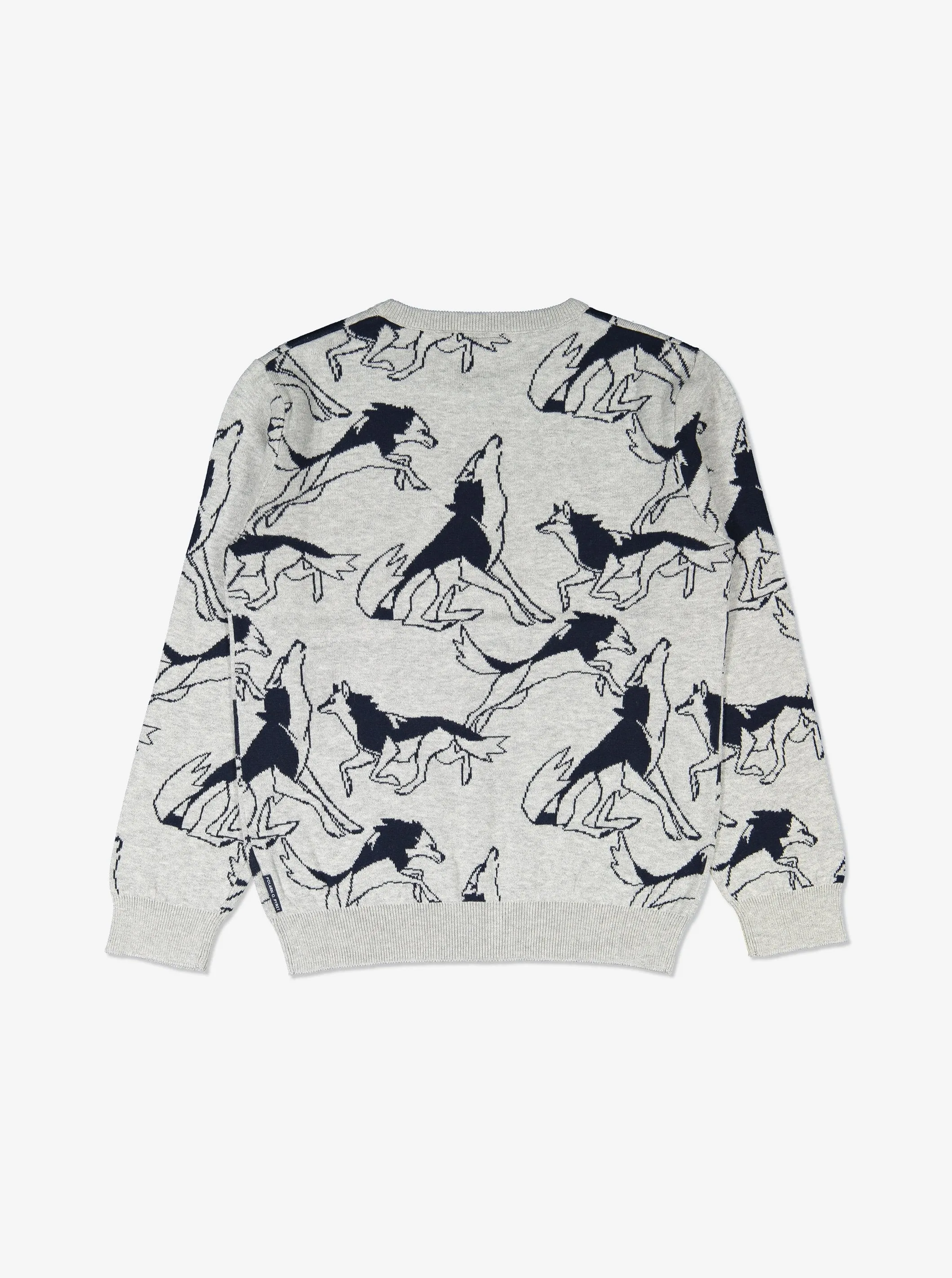 Kids Wolf Jumper