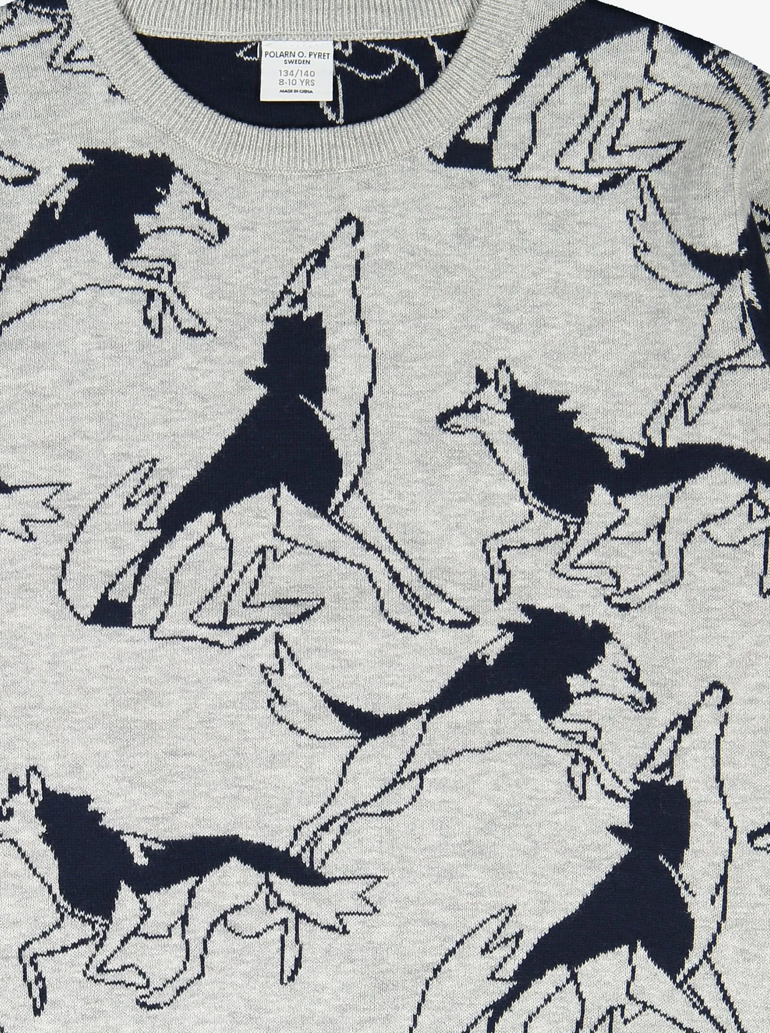 Kids Wolf Jumper