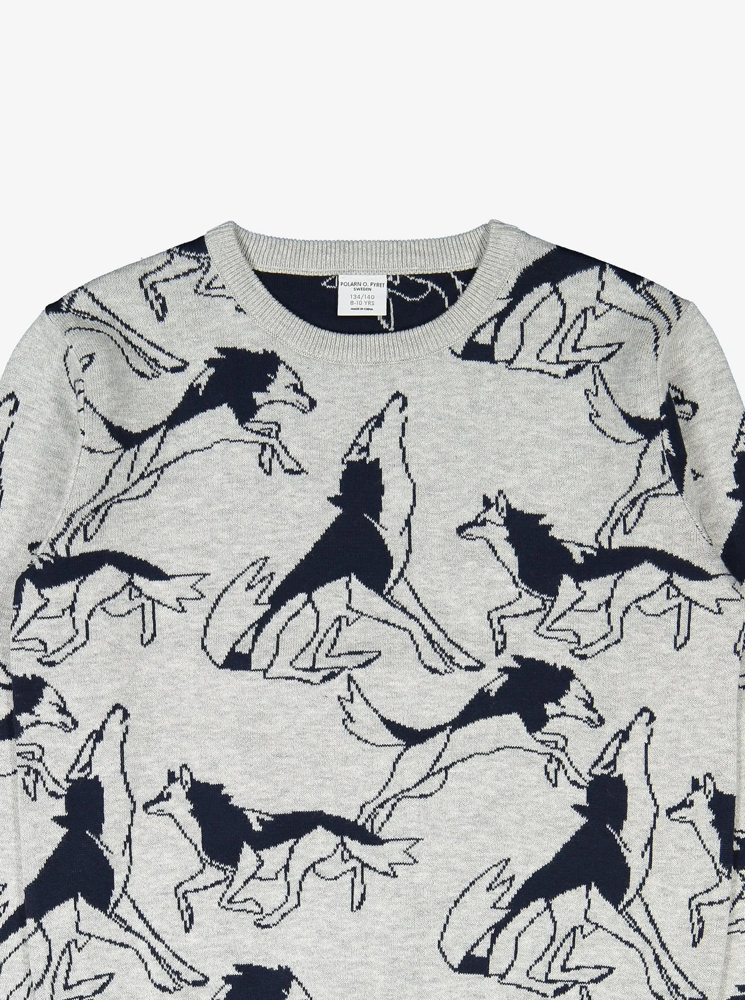 Kids Wolf Jumper