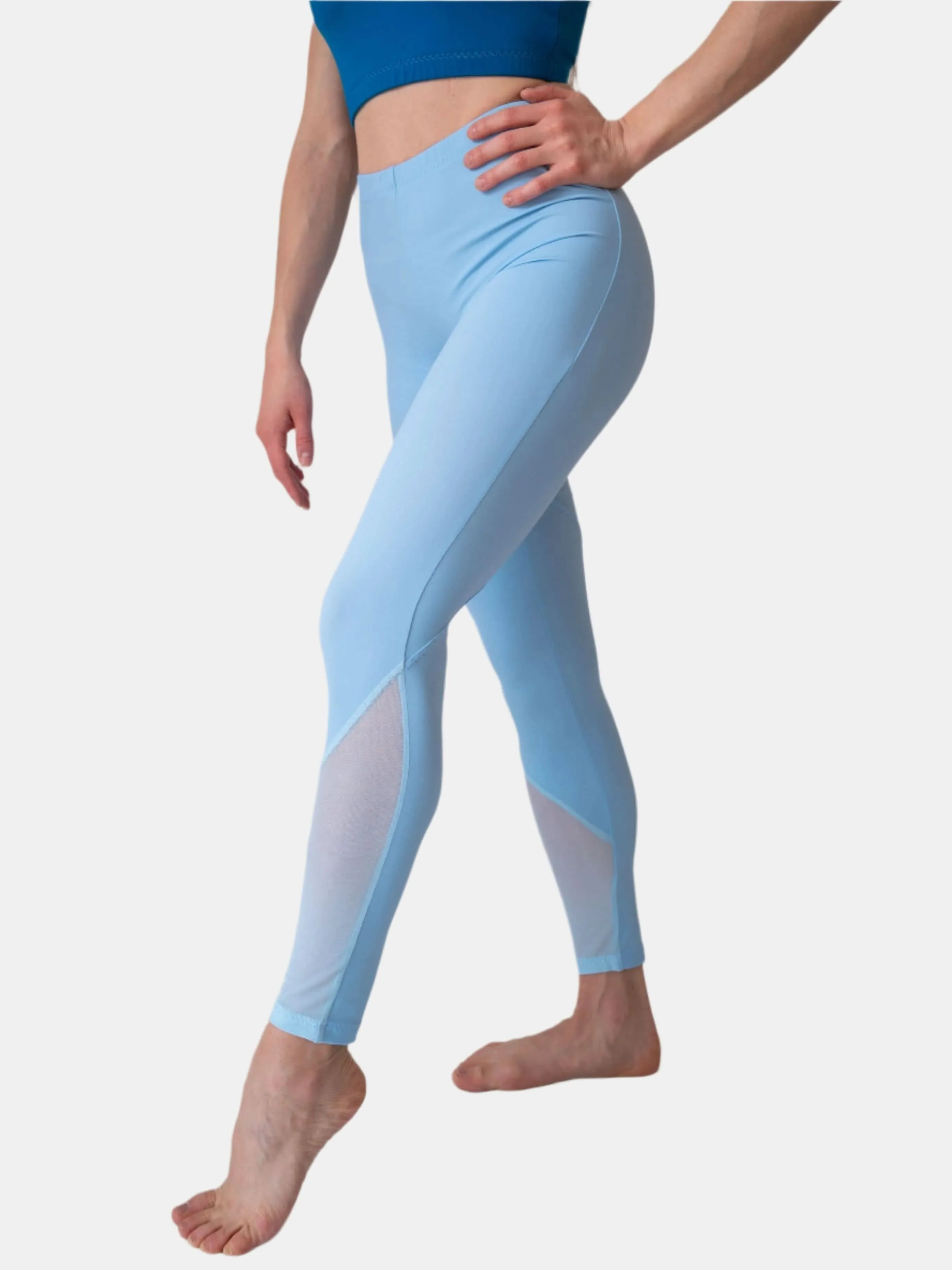 Light Blue 7/8 Leggings Victoria