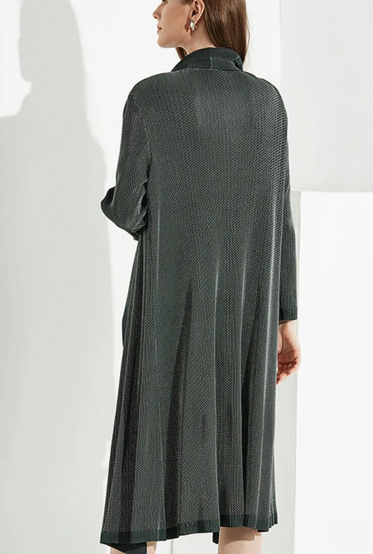 Long Sleeve Knit Long Cardigan Sweater