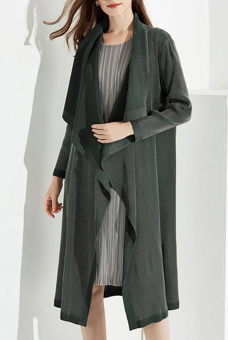 Long Sleeve Knit Long Cardigan Sweater