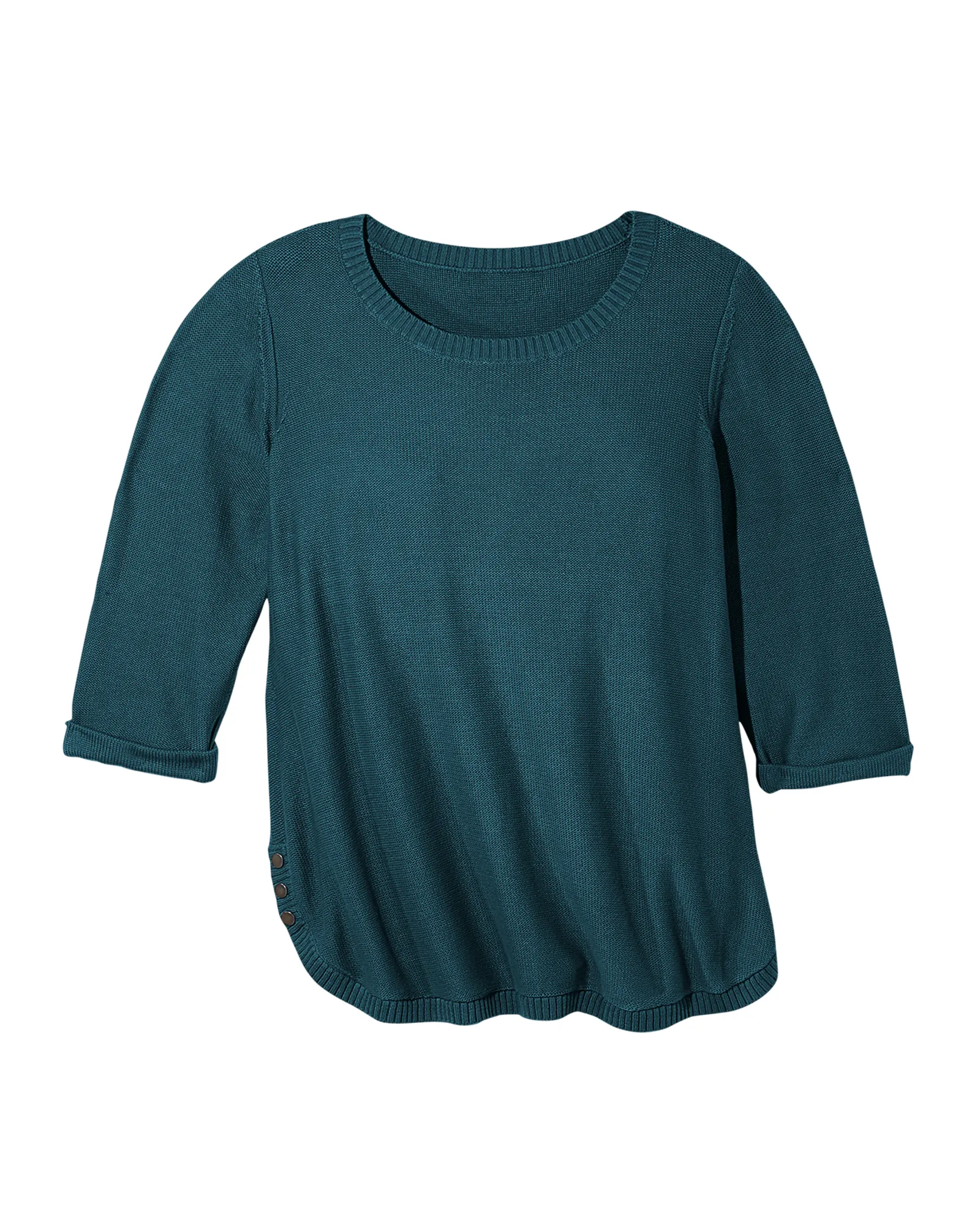 Madeline Pullover Sweater | Teal