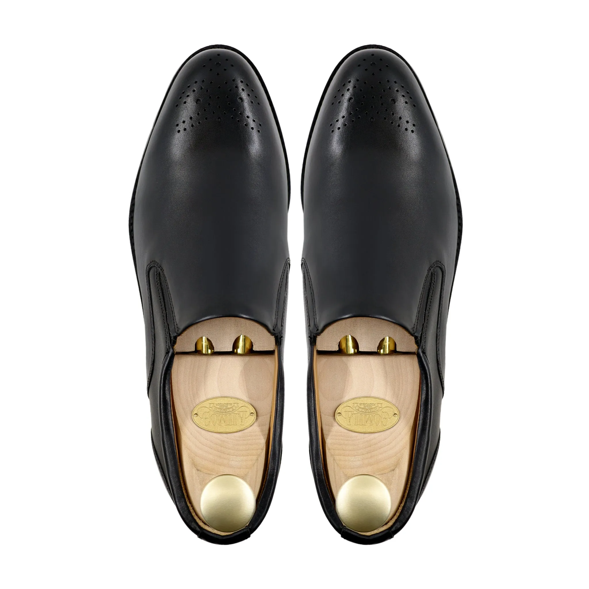 Makibi - Men's Black Calf Leather Loafer