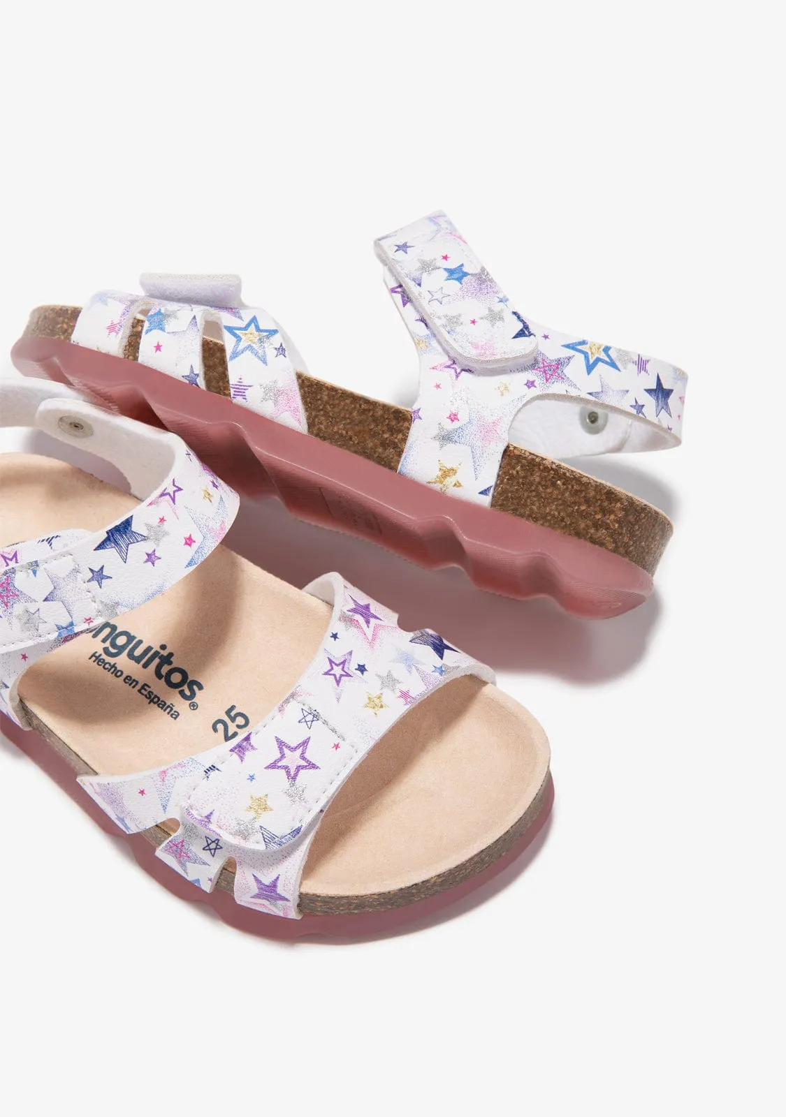 Multicolour Stars Bio Sandals