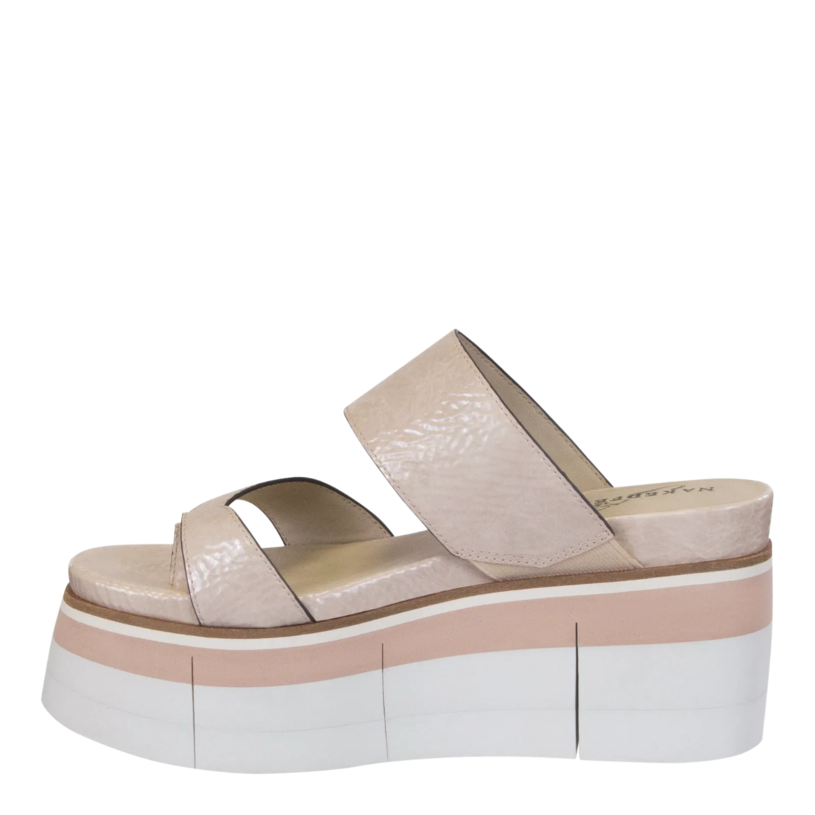 NAKED FEET - FLUX in ROSETTE Wedge Sandals