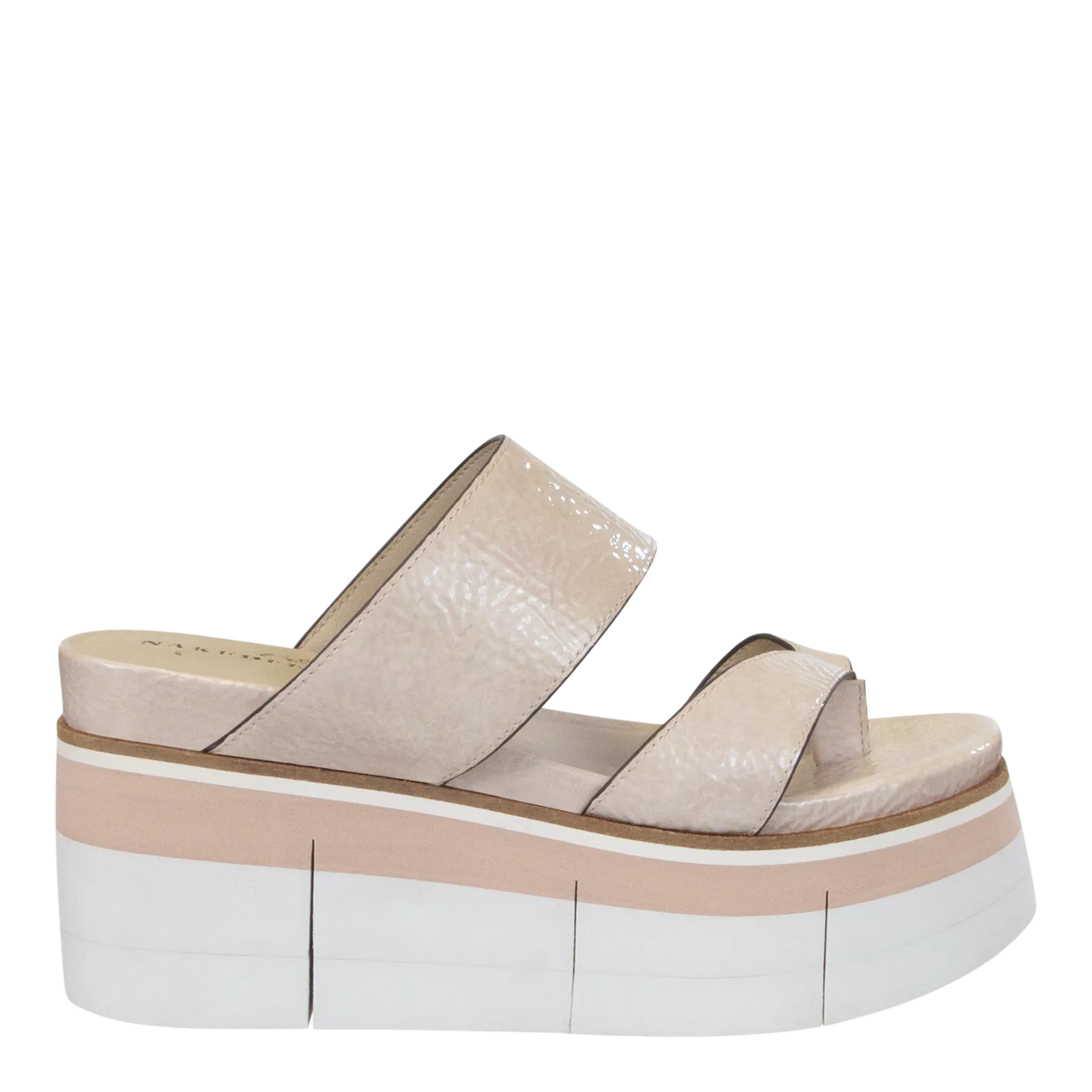 NAKED FEET - FLUX in ROSETTE Wedge Sandals