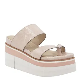 NAKED FEET - FLUX in ROSETTE Wedge Sandals