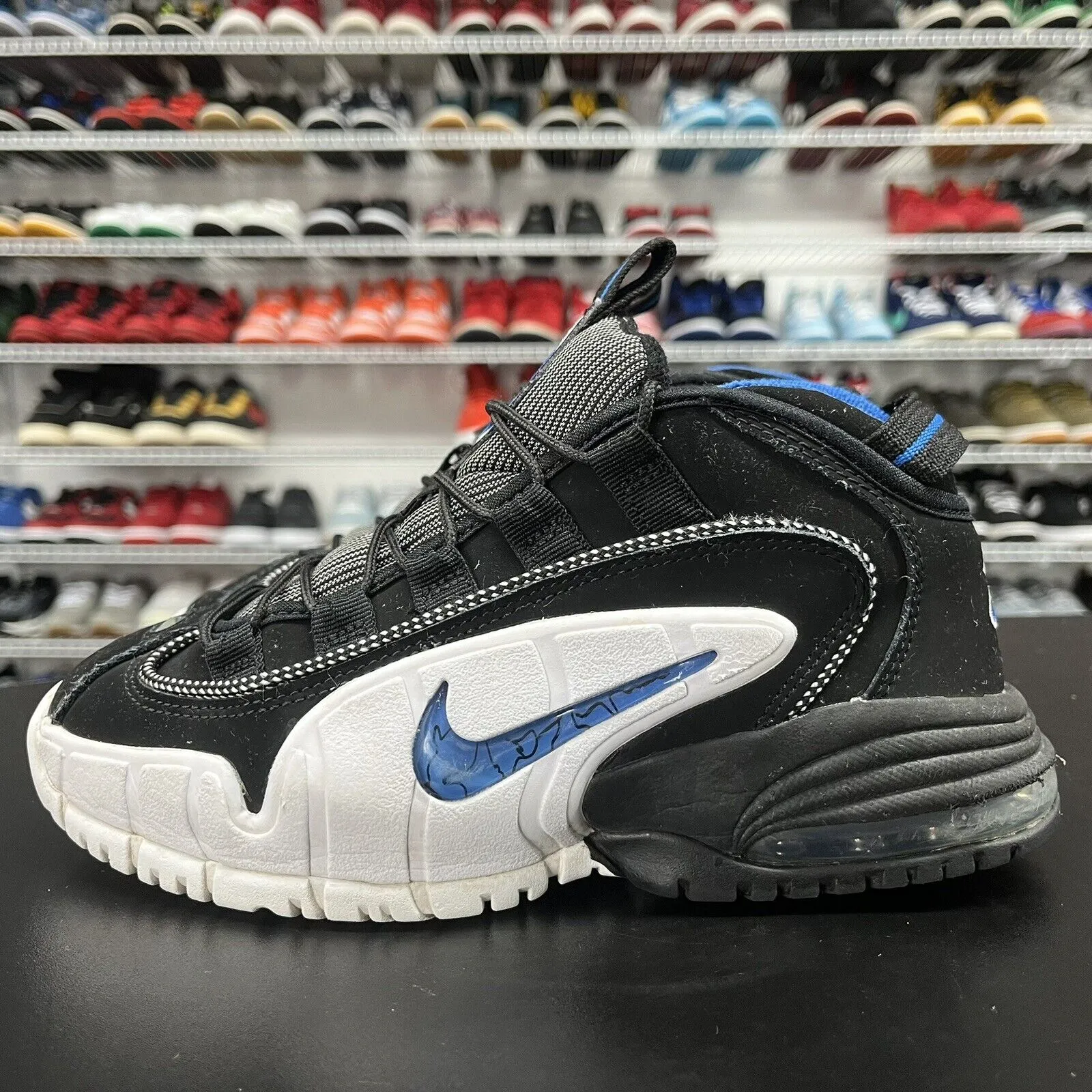 Nike Air Max Penny 1 Orlando Magic Black Varsity Royal DN2487-001 Size 5Y