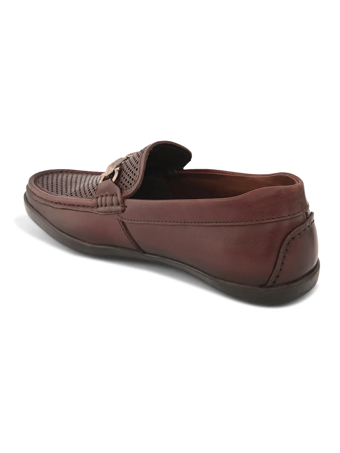 Pelle Albero Bordo Leather Comfortable Loafer/Driving Boots
