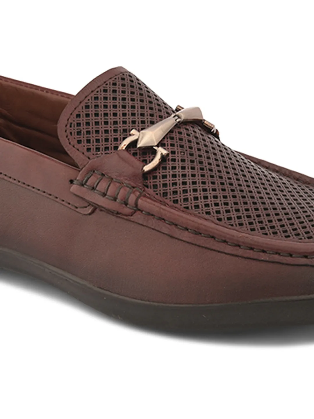 Pelle Albero Bordo Leather Comfortable Loafer/Driving Boots