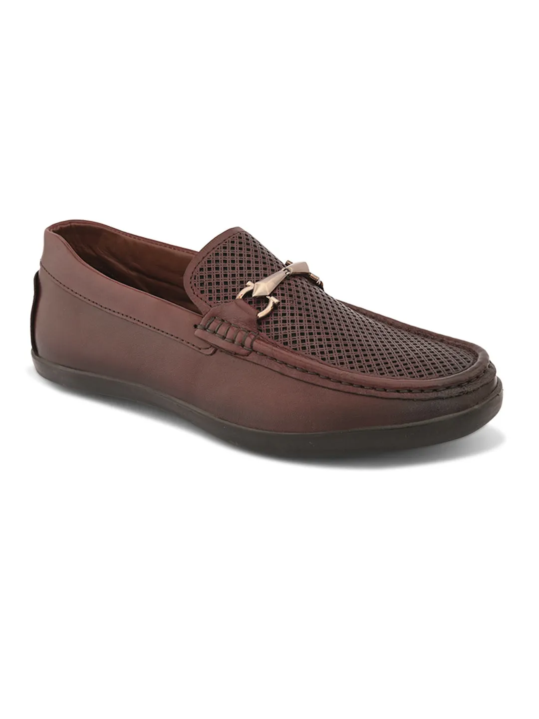 Pelle Albero Bordo Leather Comfortable Loafer/Driving Boots