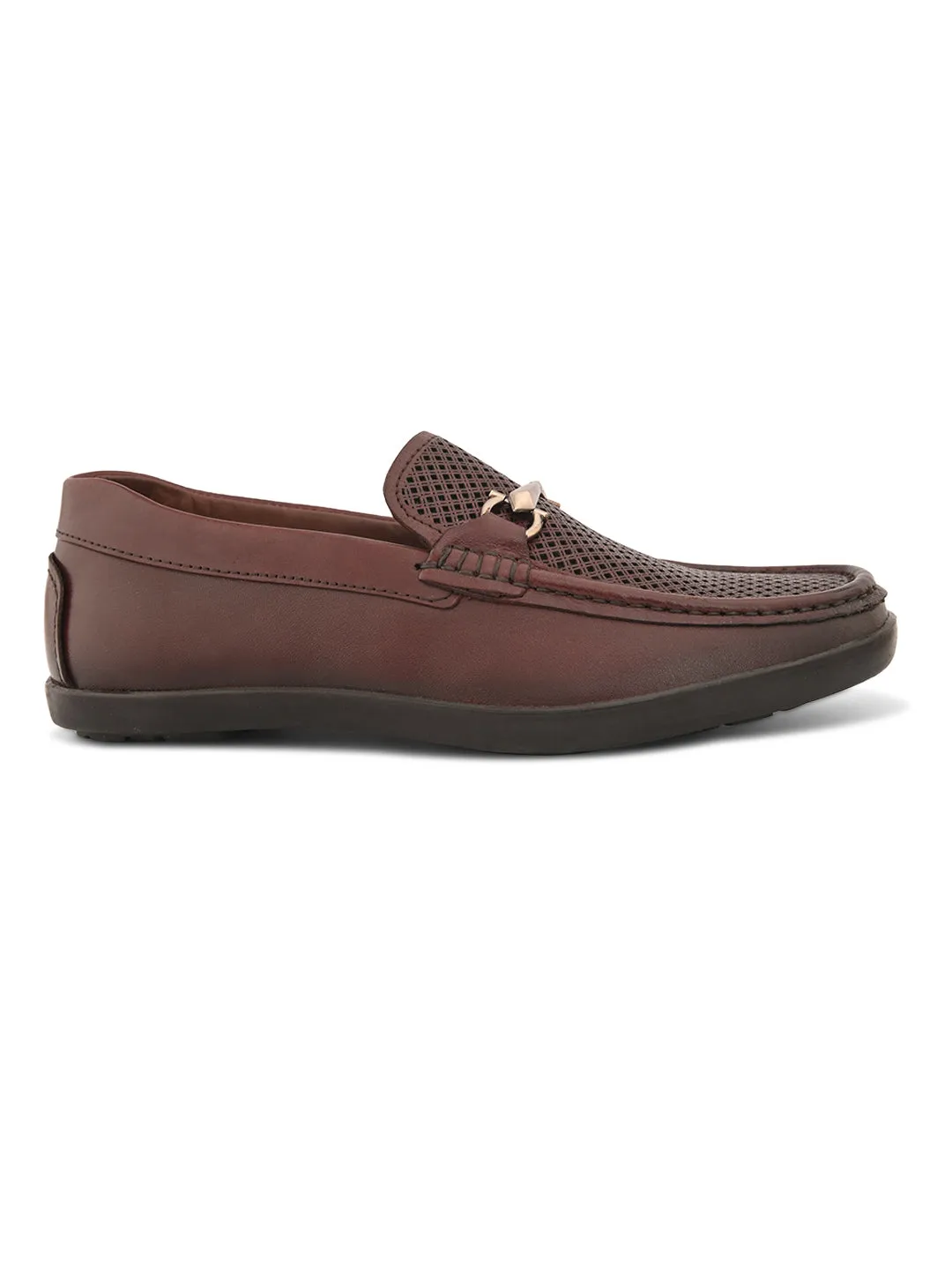 Pelle Albero Bordo Leather Comfortable Loafer/Driving Boots