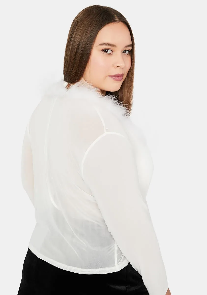 Plus Chill By The Fire Tie Front Cardigan
