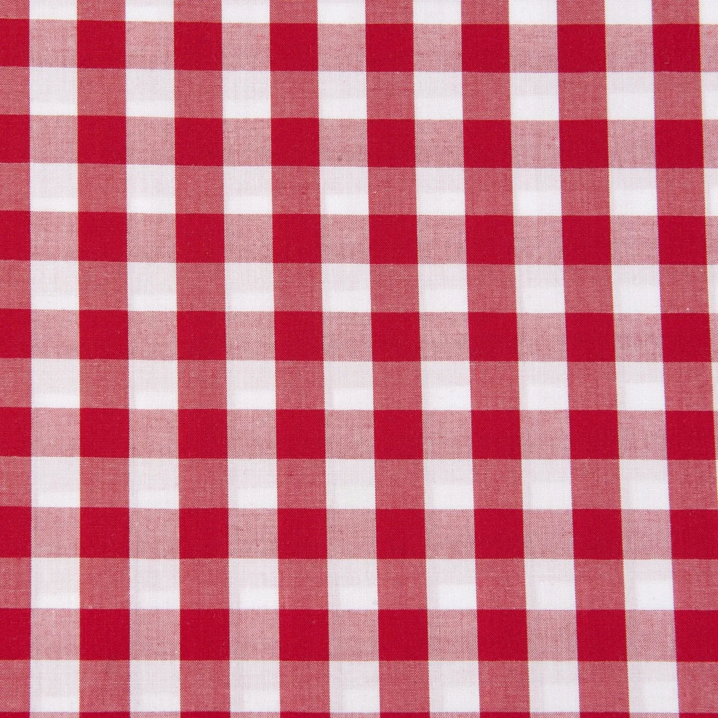 Poly Cotton Gingham Fabric, Width 112cm
