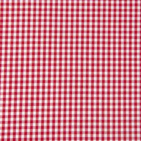 Poly Cotton Gingham Fabric, Width 112cm