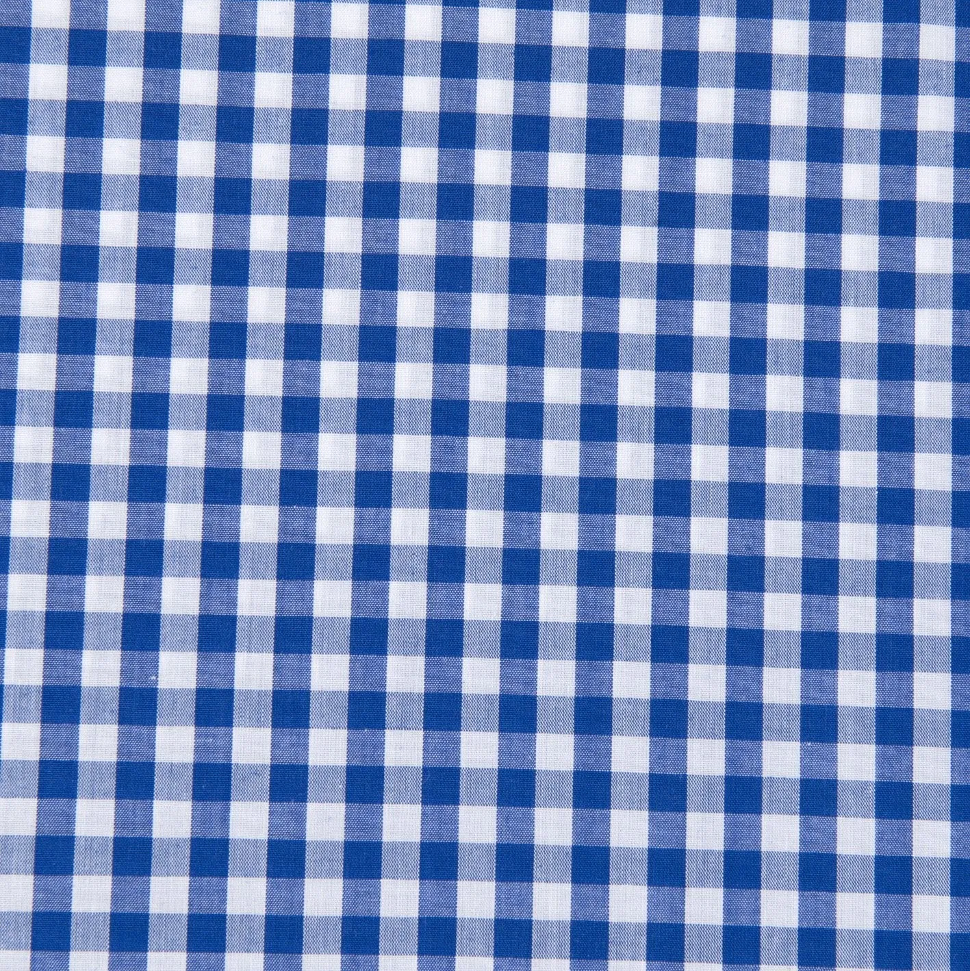 Poly Cotton Gingham Fabric, Width 112cm