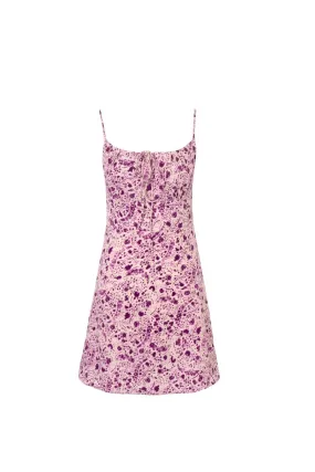 'Poppy' Strappy  Sleeveless Floral Print Dress