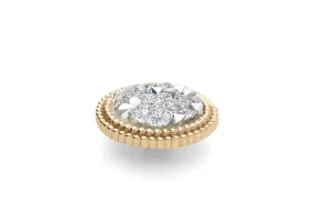 Qudo Fabero 15mm Gold Topper - Comet Argent Light