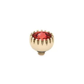 Qudo London 8mm Gold Topper - Light Siam