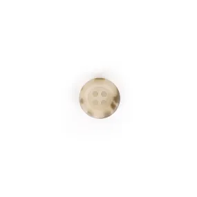 Recycled Paper Button 15mm - Light