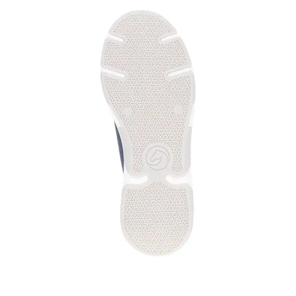 Remonte Women's Walking Sneakers- Blue Combi
