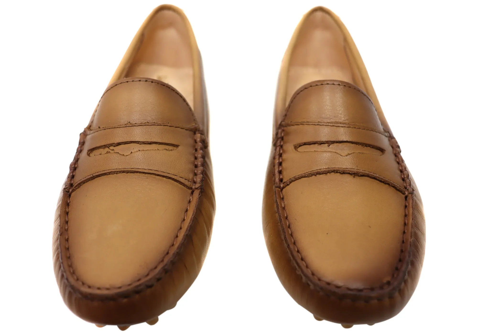Savelli Stephanie Womens Comfort Leather Loafer Shoes Made In Brazil