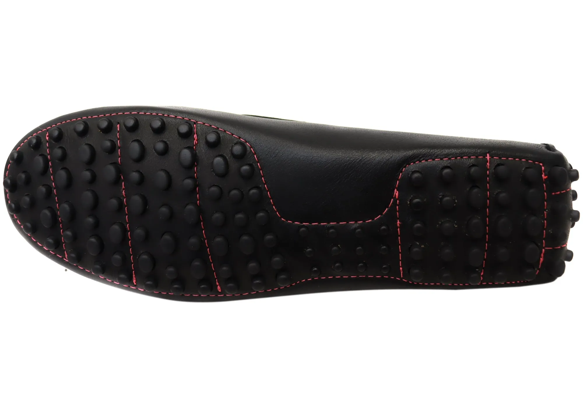 Savelli Stephanie Womens Comfort Leather Loafer Shoes Made In Brazil