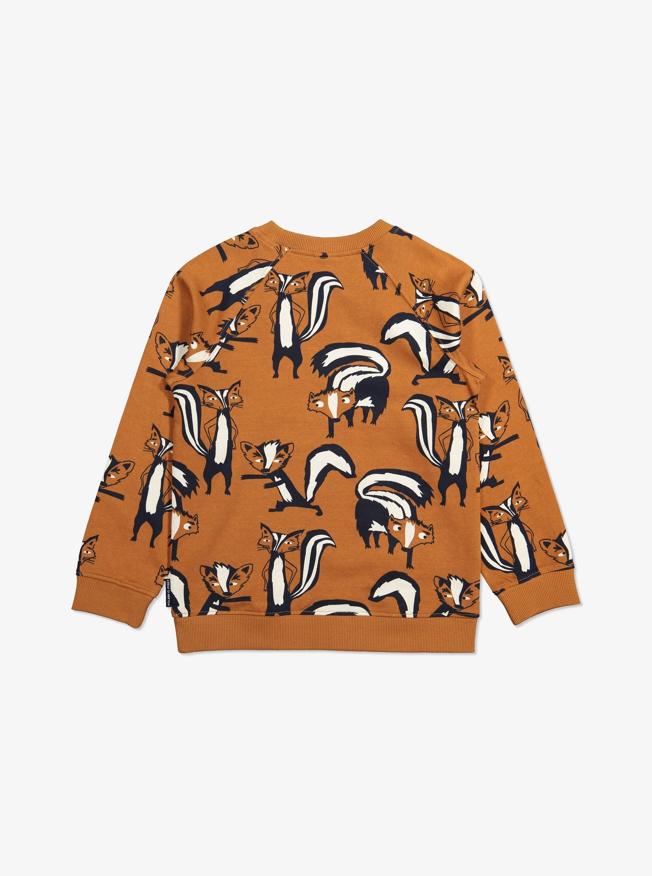 Skunk Print Kids Sweatshirt