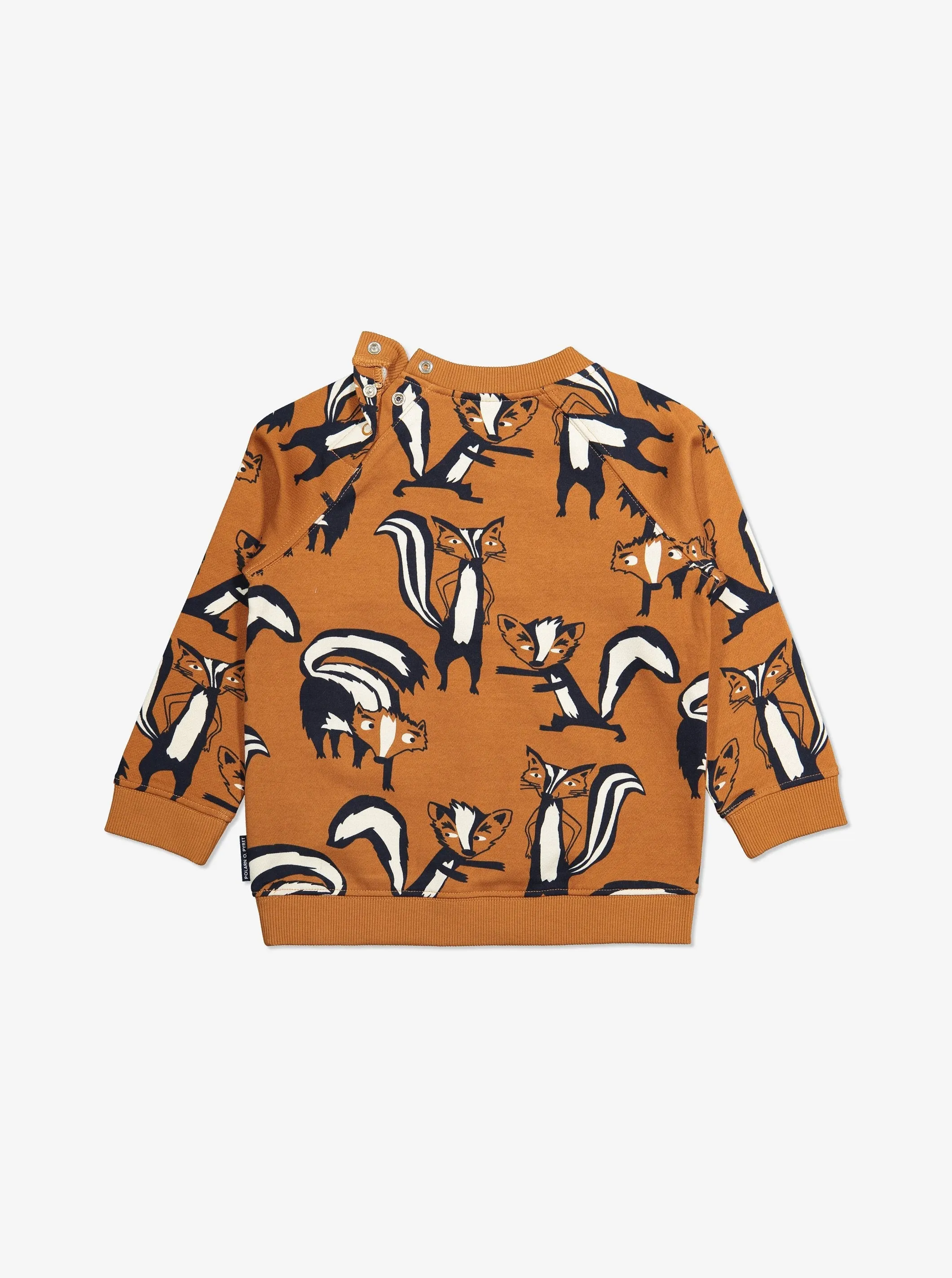 Skunk Print Kids Sweatshirt